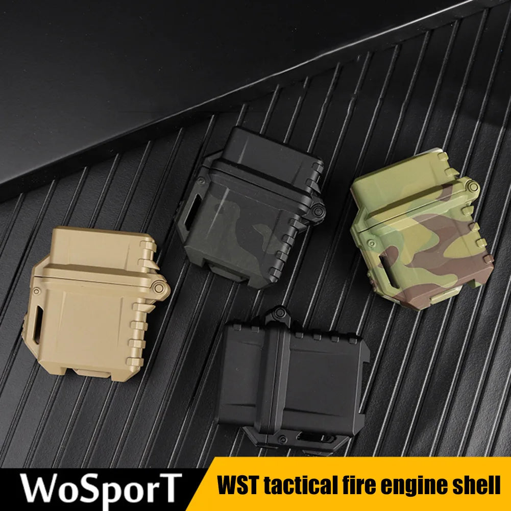 Cigarette Lighter Case Portable Lighter Organizer Holder Heat Resistant Molle System Outdoor Camping Survival Tool Accessories