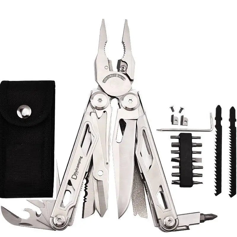 Daicamping DL30 Multitools Hand DIY Multi Tools Multi Tool Clamp Folding Knives Scissor Cutters EDC Survival Gear Manual Pliers