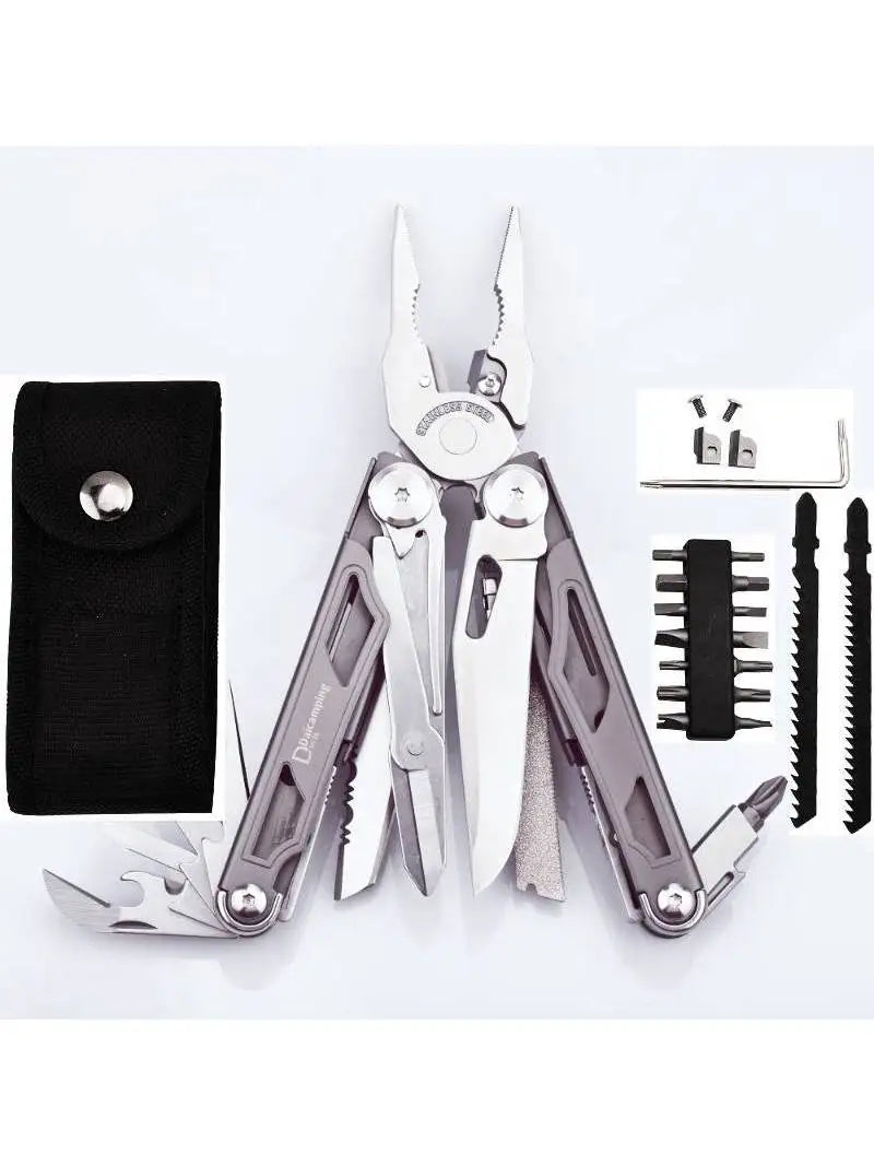 Daicamping DL30 Multitools Hand DIY Multi Tools Multi Tool Clamp Folding Knives Scissor Cutters EDC Survival Gear Manual Pliers