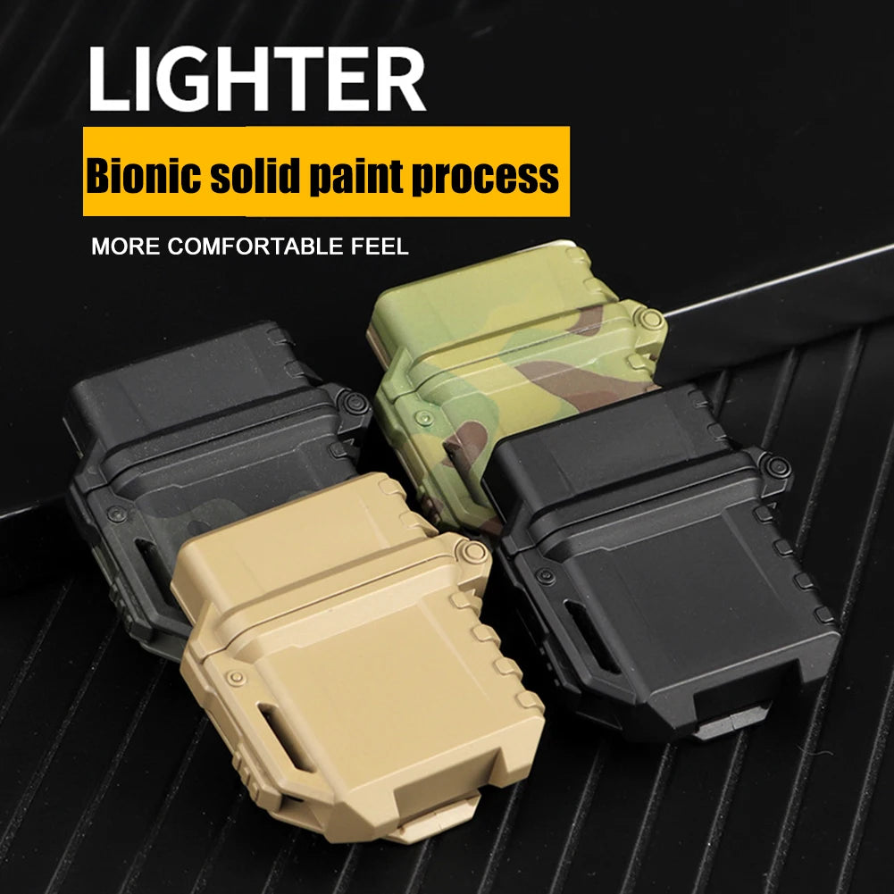 Cigarette Lighter Case Portable Lighter Organizer Holder Heat Resistant Molle System Outdoor Camping Survival Tool Accessories