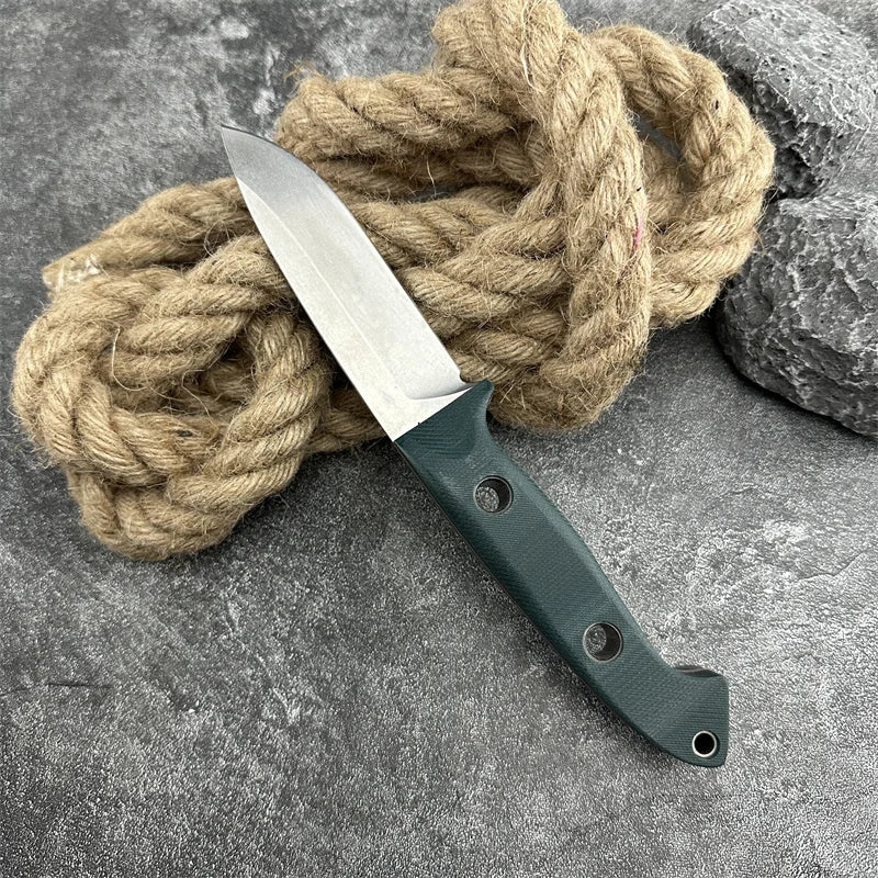 BM 162 Bushcrafter Pocket Knife S30V Steel Blade Outdoor Tactical Hunting Knife Camping Survival Portable Multi Purpose EDC Tool
