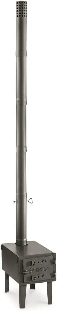 Outdoor Wood Burning Stove Portable Chimney Pipe Cooking Camping Tent Hiking Fishing Backpacking