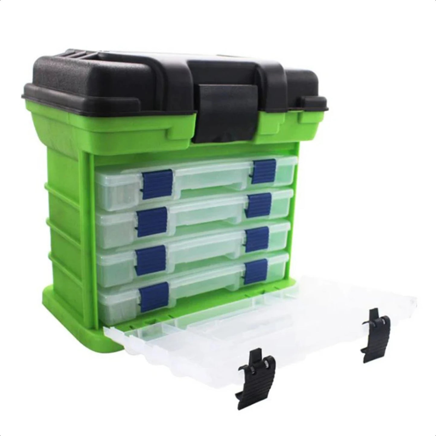 5 Layer PP ABS Big Fishing Tackle Box High Quality Plastic Handle Fishing Box