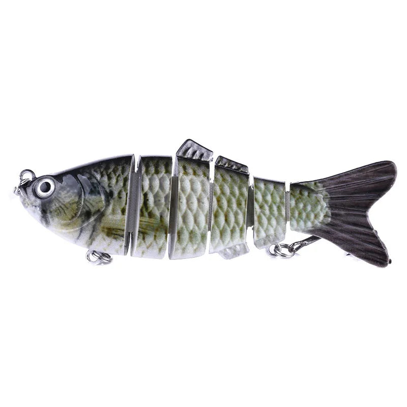 5 Pcs Bionic Lures Random Color Realistic Fish Shape Fishing Bait Float Lure Bionic Bait Accessories for All Kinds of Fish