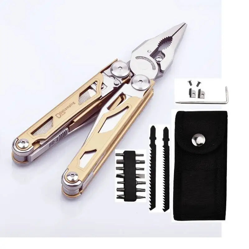 Daicamping DL30 Multitools Hand DIY Multi Tools Multi Tool Clamp Folding Knives Scissor Cutters EDC Survival Gear Manual Pliers