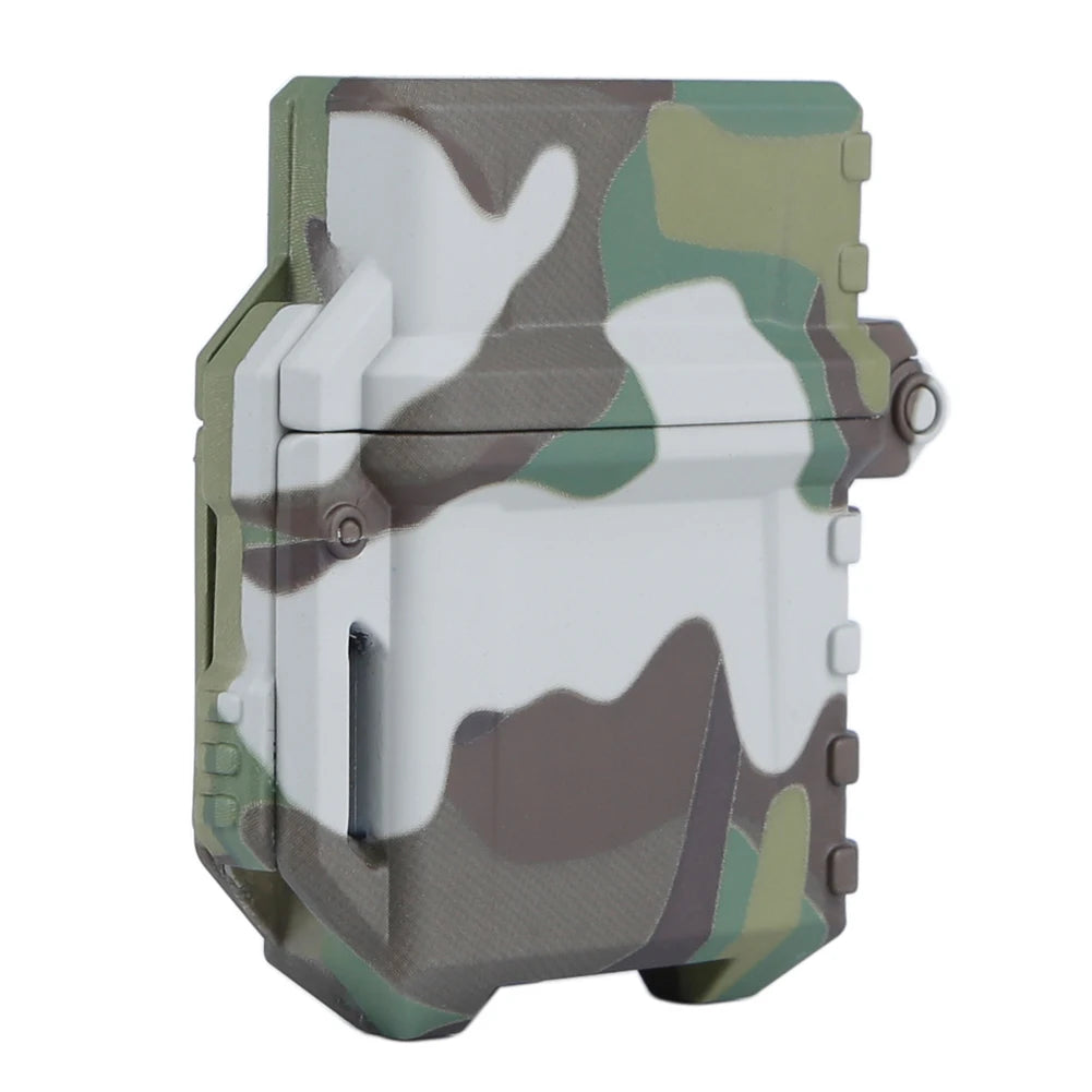Cigarette Lighter Case Portable Lighter Organizer Holder Heat Resistant Molle System Outdoor Camping Survival Tool Accessories