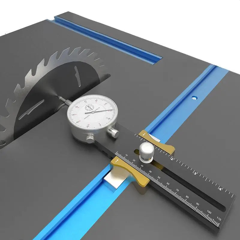 Enjoywood Aluminum Alloy Table Saw Dial Gauge Corrector Woodworking Tool