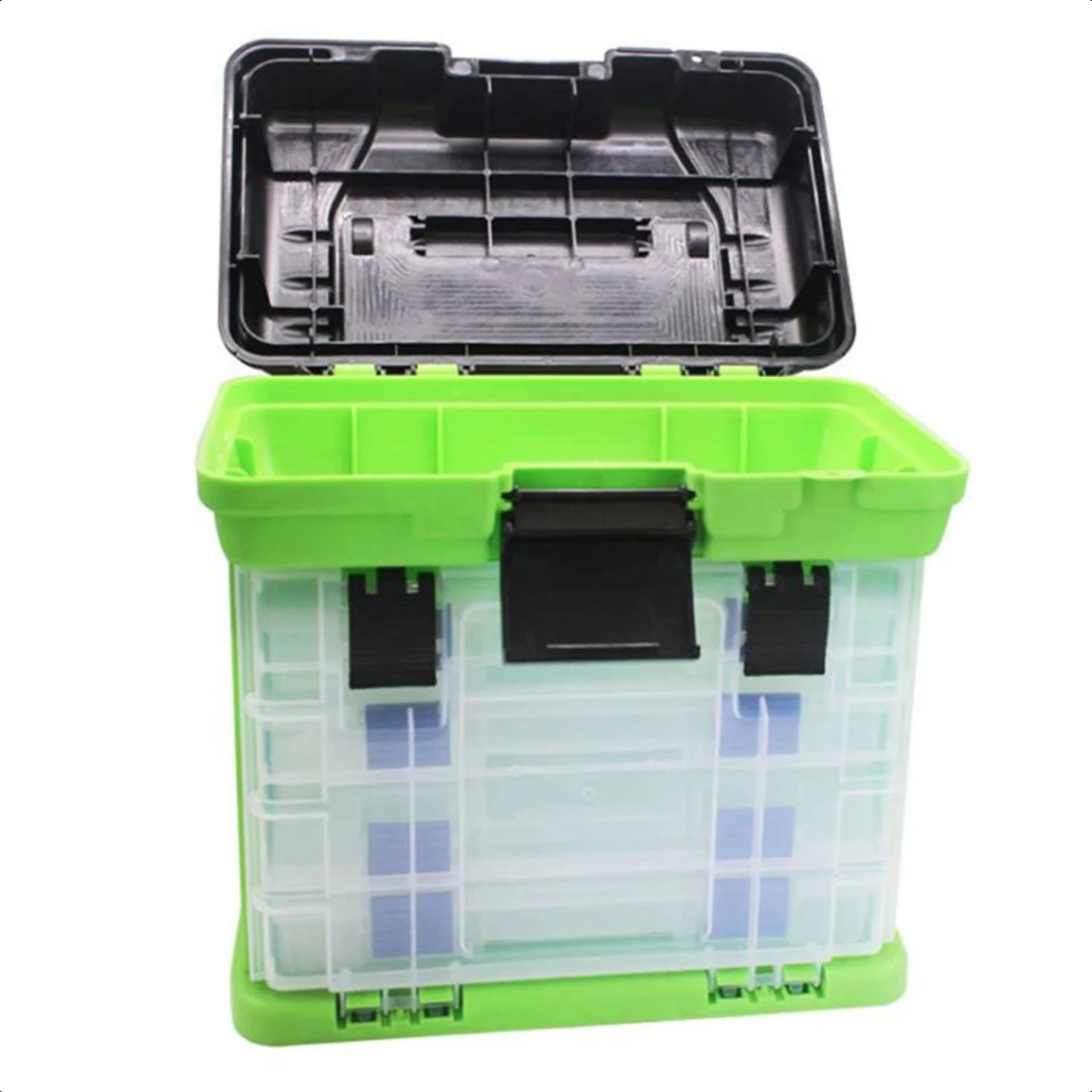 5 Layer PP ABS Big Fishing Tackle Box High Quality Plastic Handle Fishing Box