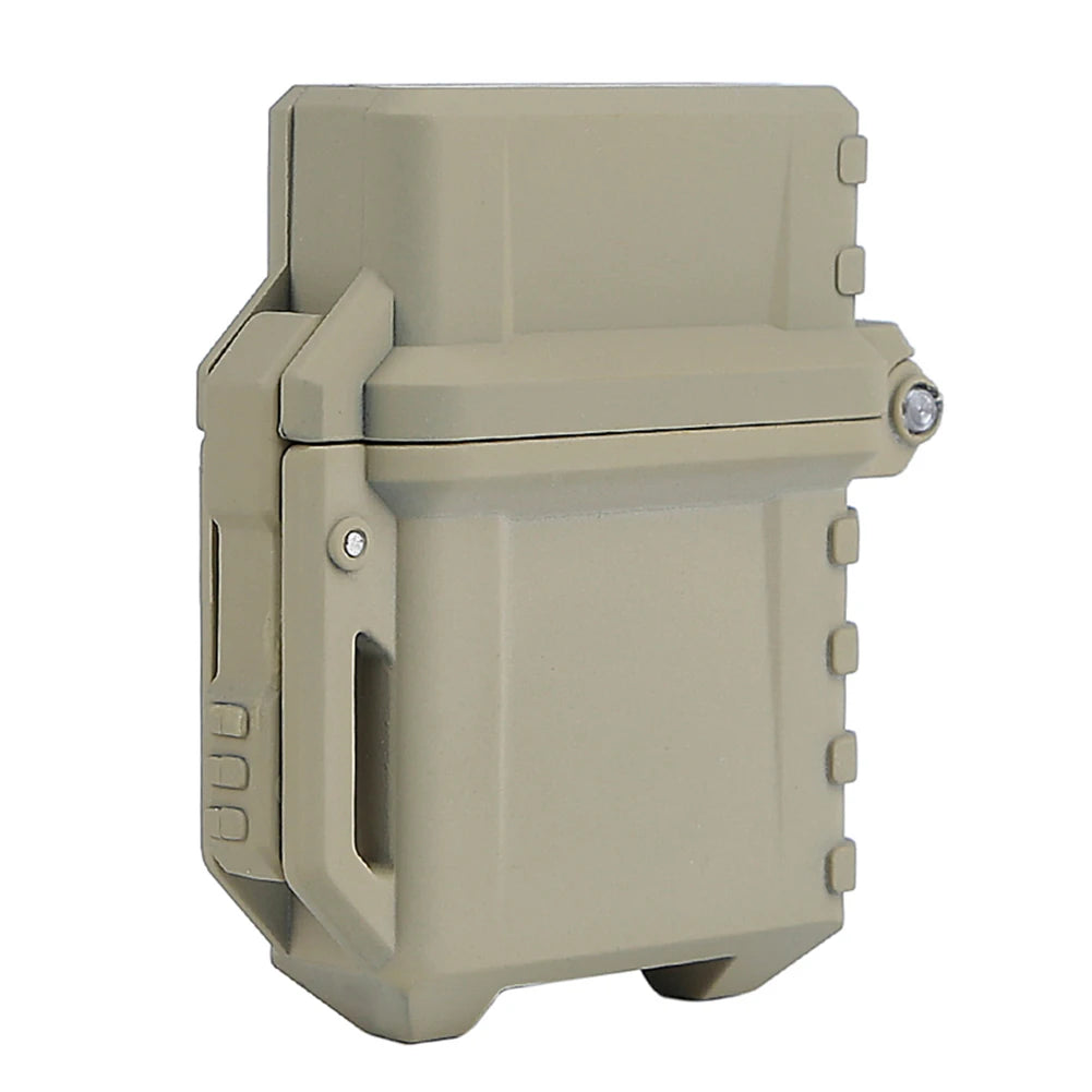 Cigarette Lighter Case Portable Lighter Organizer Holder Heat Resistant Molle System Outdoor Camping Survival Tool Accessories