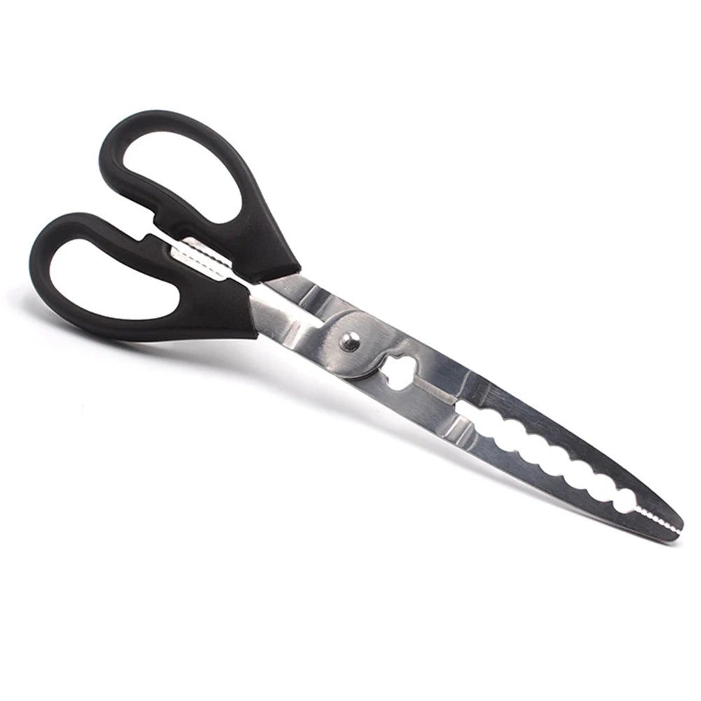 Multifunctional Stainless Steel Fishing Pliers Gripper Scissors Tackle Accessories for Fishermen Anglers