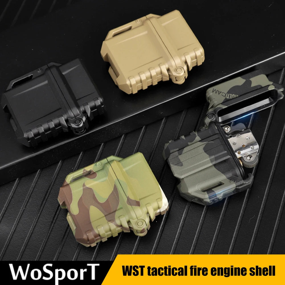 Cigarette Lighter Case Portable Lighter Organizer Holder Heat Resistant Molle System Outdoor Camping Survival Tool Accessories