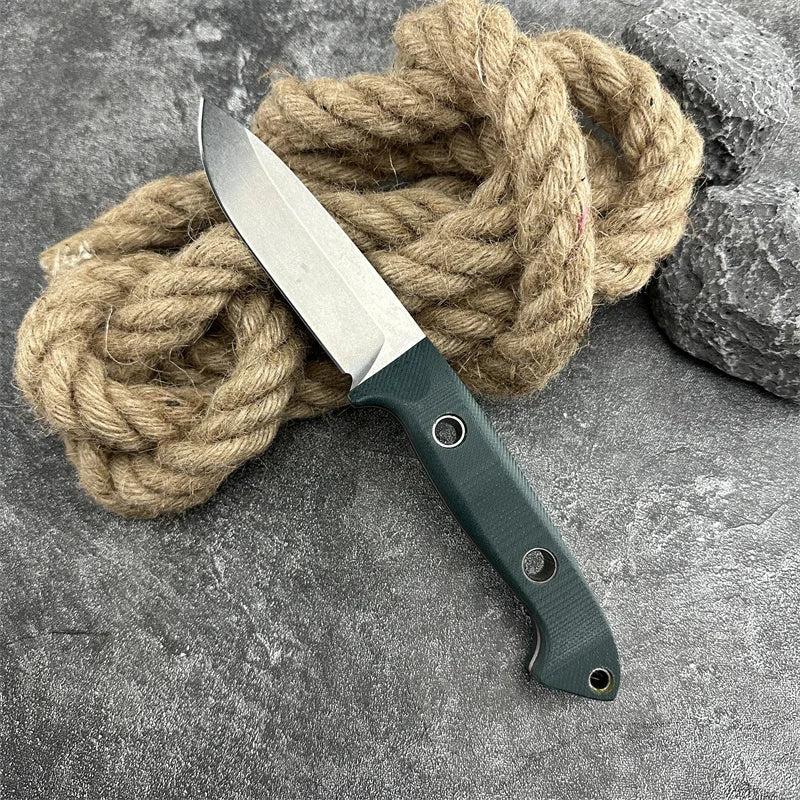 BM 162 Bushcrafter Pocket Knife S30V Steel Blade Outdoor Tactical Hunting Knife Camping Survival Portable Multi Purpose EDC Tool