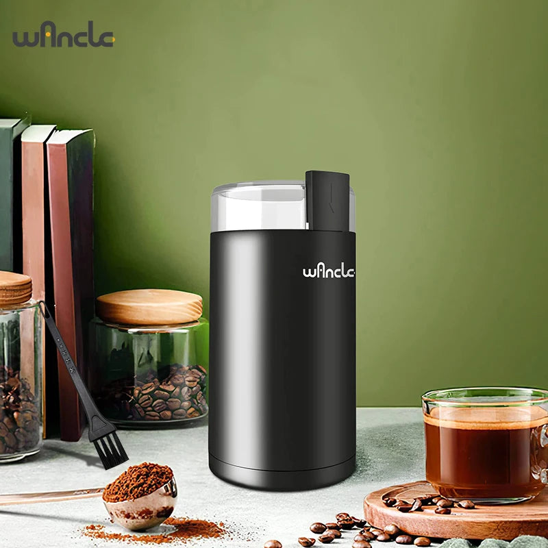 200W High Power Multifunctional Coffee Grinder Electric Coffee Bean Grinding Machine for Home Kitchen 220V 120V