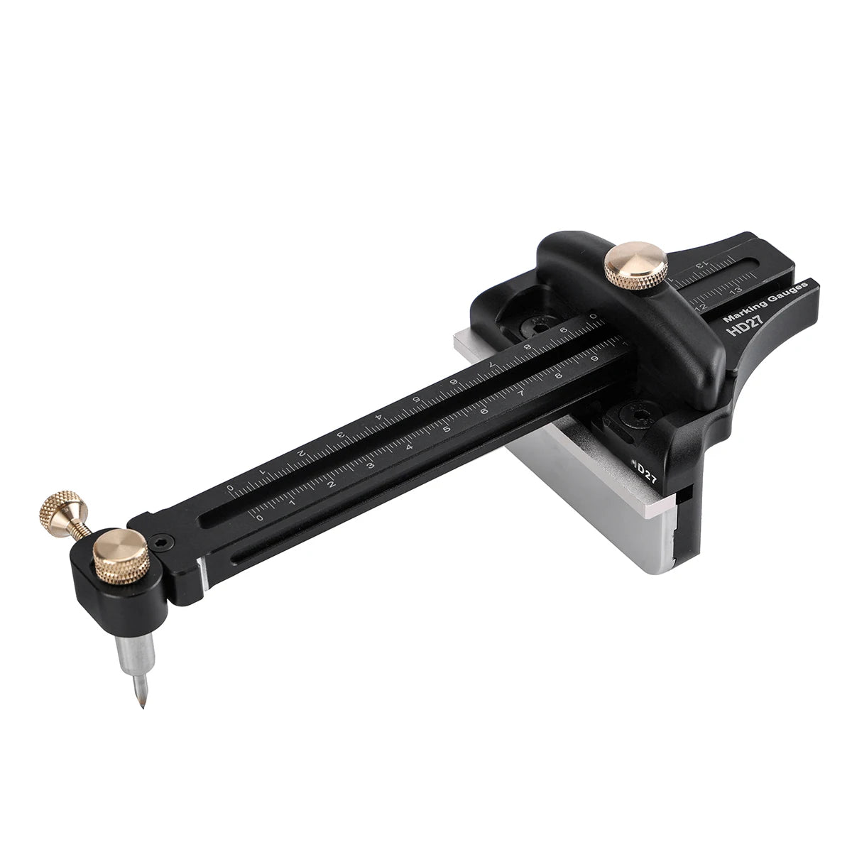 HD27 Line Drawing Scriber Woodworking Tool Metric and Imperial Backrest Hanging Platform Diameter Less Than 11mm by HONGDUI