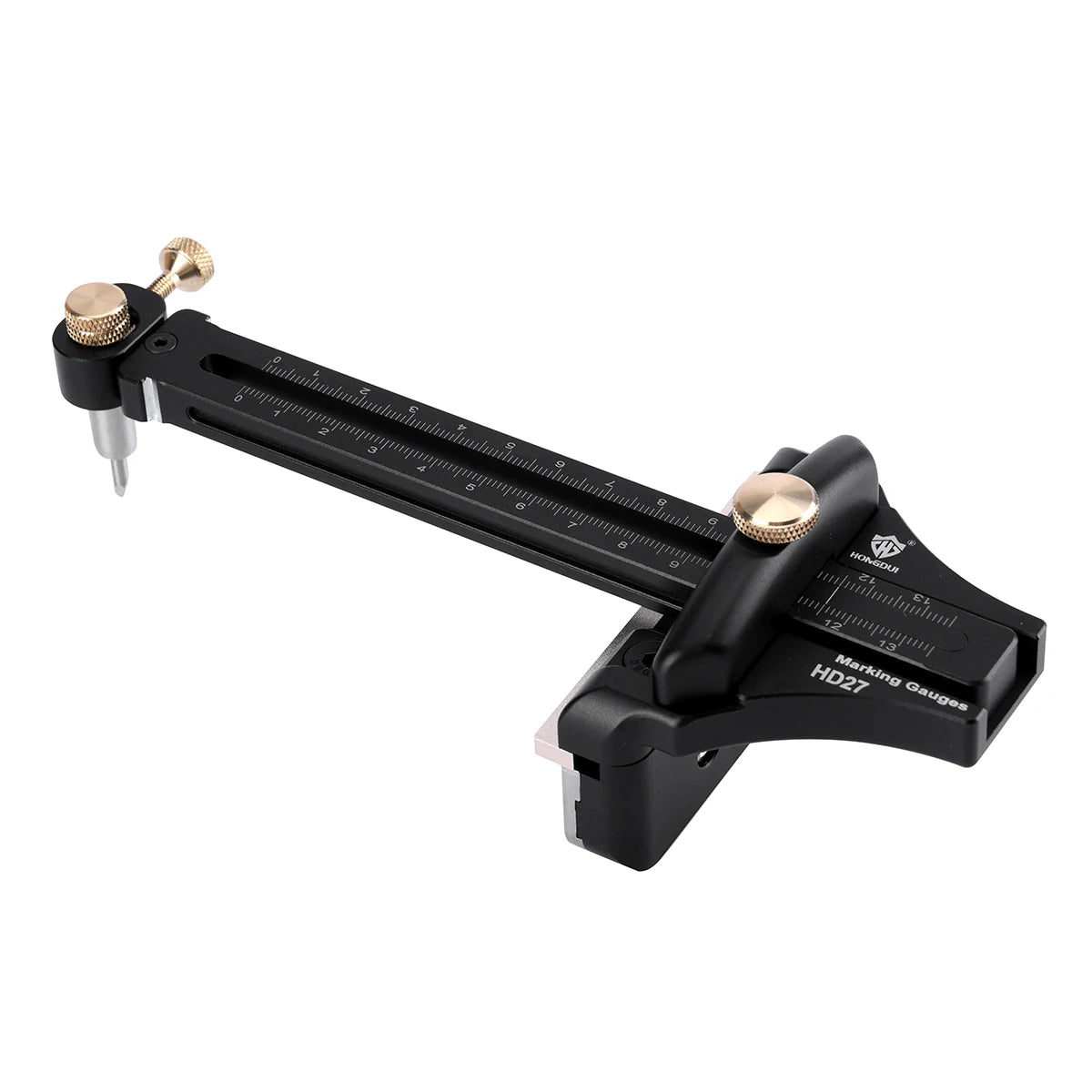 HD27 Line Drawing Scriber Woodworking Tool Metric and Imperial Backrest Hanging Platform Diameter Less Than 11mm by HONGDUI