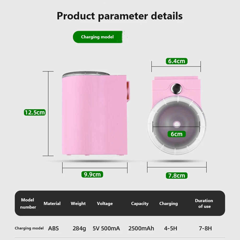 Fishing Bait Filling Light Waterproof Night Fishing Fill Light Portable Flashlight ABS Construction Rechargeable 2500mAh Battery