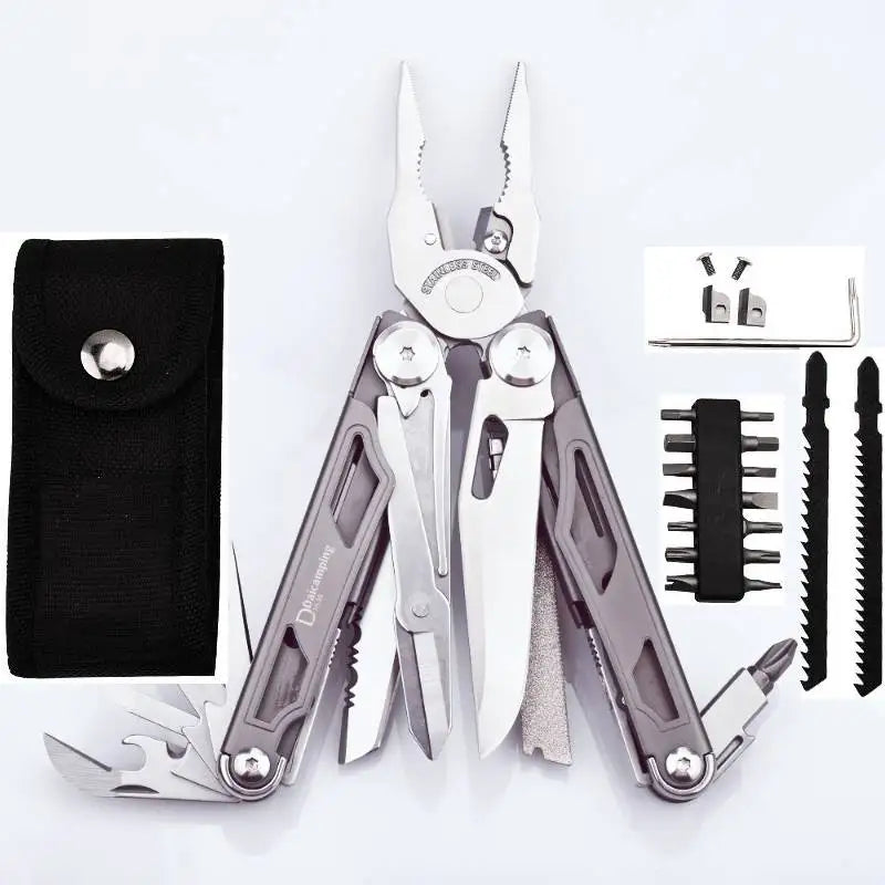Daicamping DL30 Replaceable Parts Multitools Hand Tools Multi Tool Folding Knives Clamp Cutters EDC Multifunctional Manual Plier