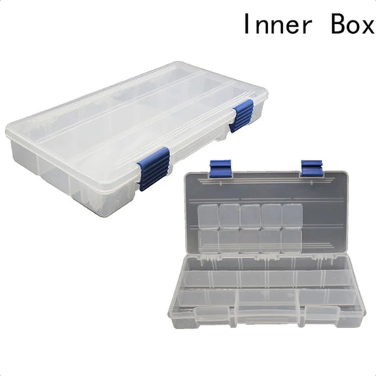 5 Layer PP ABS Big Fishing Tackle Box High Quality Plastic Handle Fishing Box