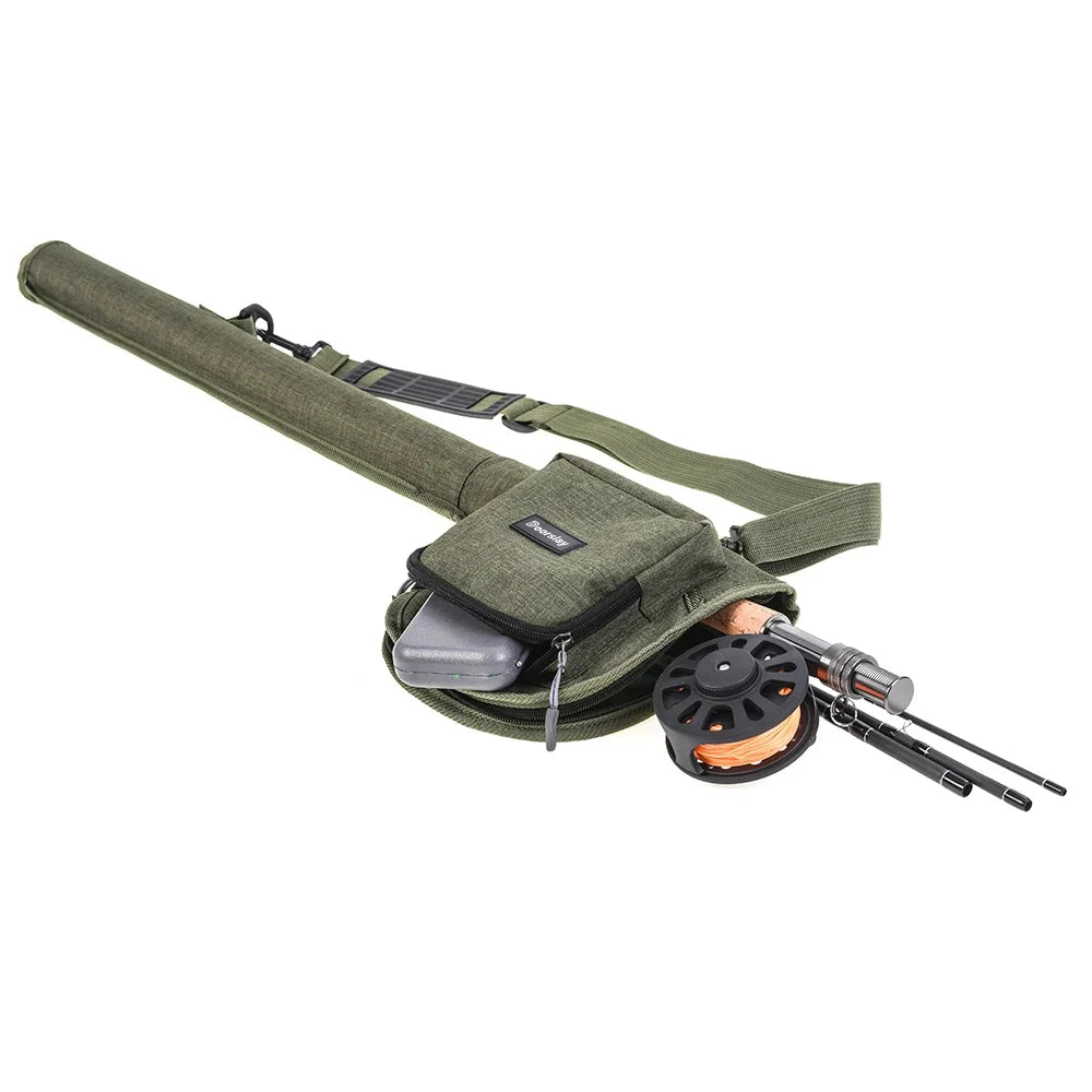 9 Foot Fly Fishing Rod and Reel Combo with Carry Bag and 20 Flies Complete Starter Package