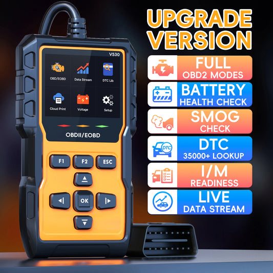 Professional OBD2 Scanner Diagnostic Tool Check Engine Code Reader OBD2 Scanner Mode 6 Mode 8 Car Diagnostic Scan with Reset