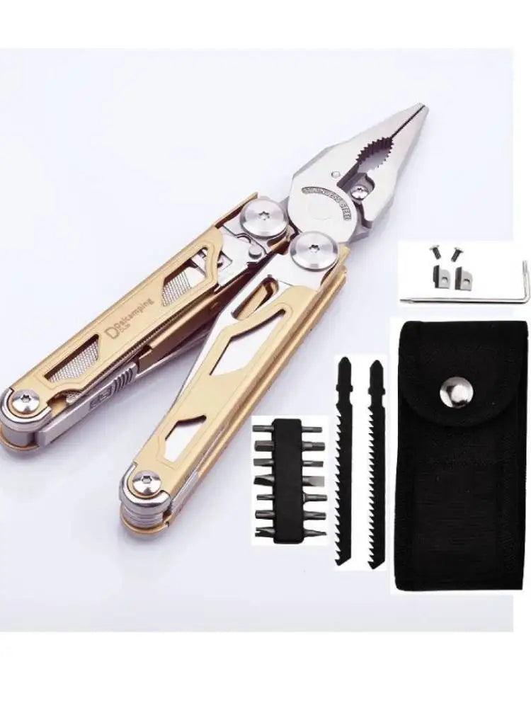 Daicamping DL30 Replaceable Parts Multitools Hand Tools Multi Tool Folding Knives Clamp Cutters EDC Multifunctional Manual Plier