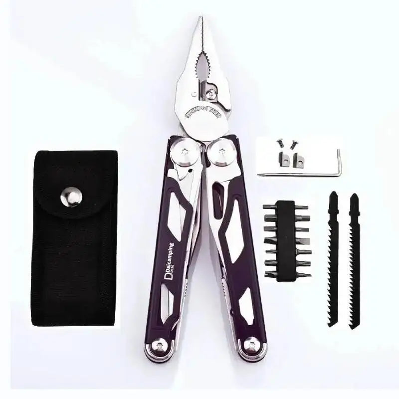 Daicamping DL30 Replaceable Parts Multitools Hand Tools Multi Tool Folding Knives Clamp Cutters EDC Multifunctional Manual Plier