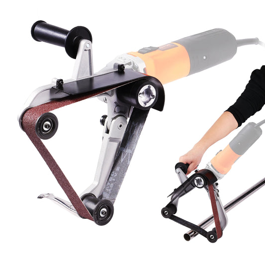 SucceBuy Belt Sander Adapter for Angle Grinder with Sanding Belts