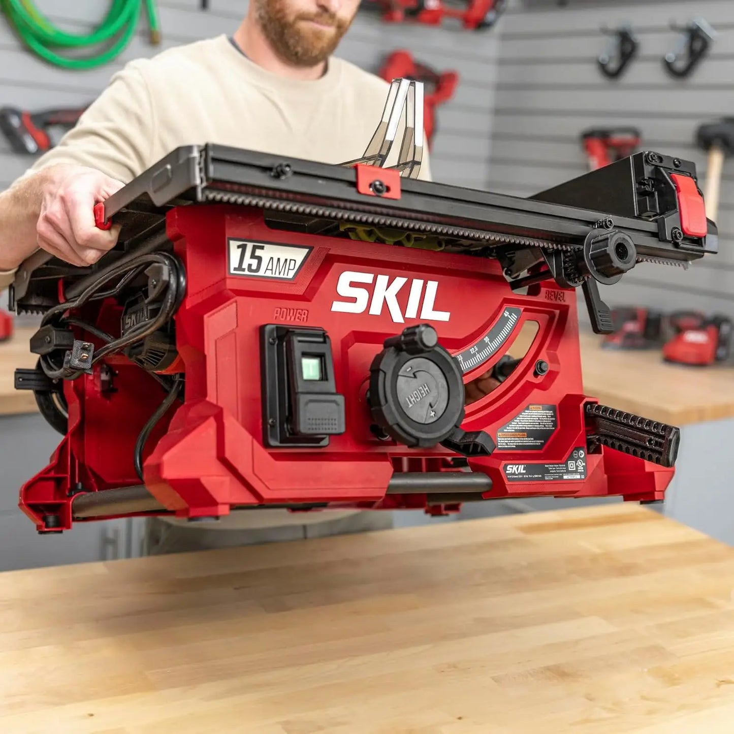 15 Amp Compact Portable Jobsite Table Saw Eight And Quarter