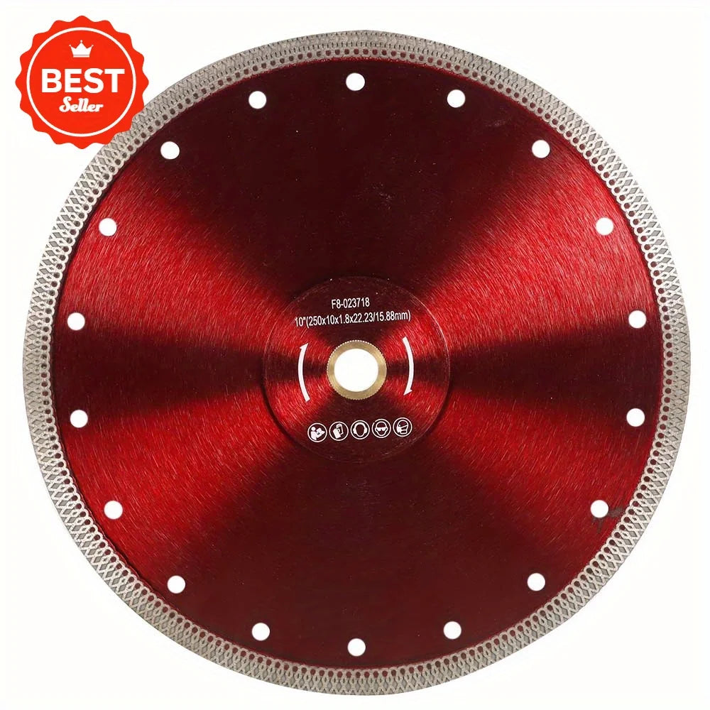 10 Inch Diamond Saw Blade For Porcelain Tile Granite Marble